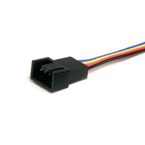 StarTech.com 12in 4 Pin PWM Fan Extension Power Y Cable   F/M Alternate-Image2/500