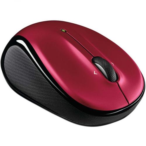 Logitech M325 Wireless Mouse, 2.4 GHz With USB Unifying Receiver, 1000 DPI Optical Tracking, 18 Month Life Battery, PC / Mac / Laptop / Chromebook (Red) Alternate-Image2/500