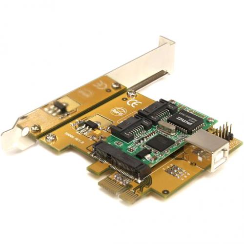StarTech.com PCI Express To Mini PCI Express Card Adapter Alternate-Image2/500