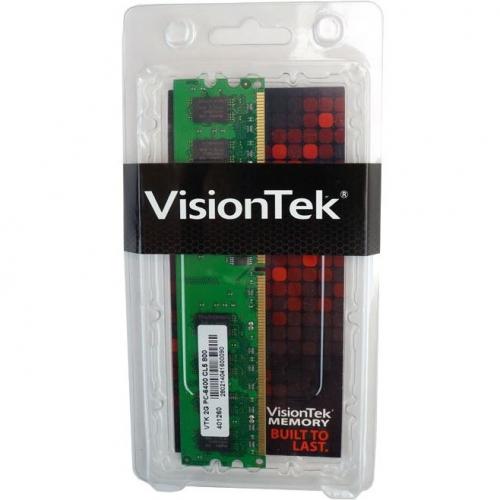 VisionTek 2GB DDR2 800 MHz (PC2 6400) CL5 DIMM   Desktop Alternate-Image2/500