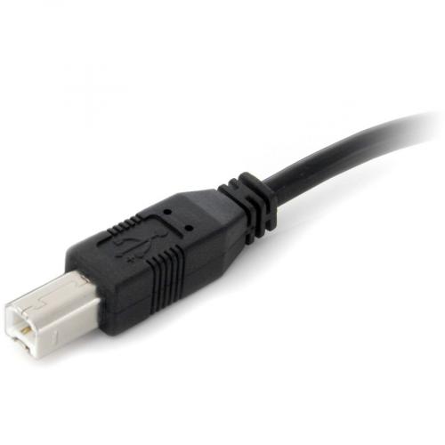 StarTech.com 9 M / 30 Ft Active USB A To B Cable   M/M   Black USB 2.0 A To B Cord   Printer Cable   Extension USB Cable (USB2HAB30AC) Alternate-Image2/500