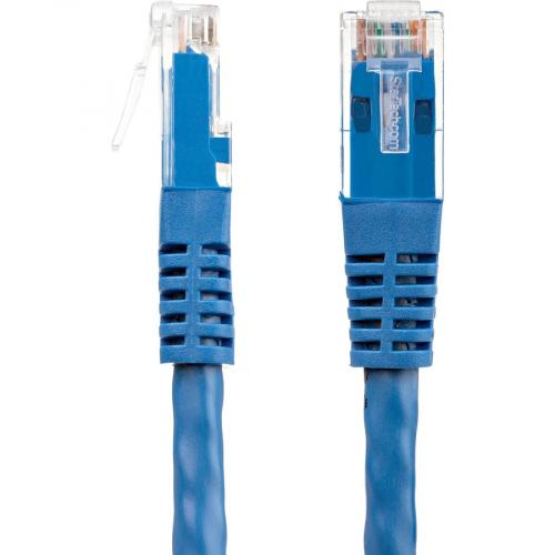 StarTech.com 75ft CAT6 Ethernet Cable   Blue Molded Gigabit   100W PoE UTP 650MHz   Category 6 Patch Cord UL Certified Wiring/TIA Alternate-Image2/500