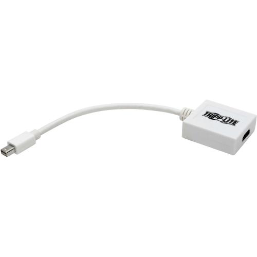Tripp Lite By Eaton Mini DisplayPort To HDMI Adapter Cable (M/F), 6 In. (15.2 Cm) Alternate-Image2/500