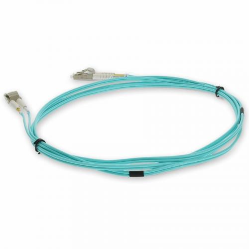 AddOn 10m LC (Male) To LC (Male) Aqua OM3 Duplex Fiber OFNR (Riser Rated) Patch Cable Alternate Image2/500