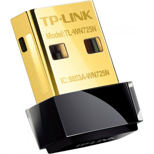 TP LINK TL WN725N   USB WiFi Adapter For PC   Nano Size Alternate-Image2/500