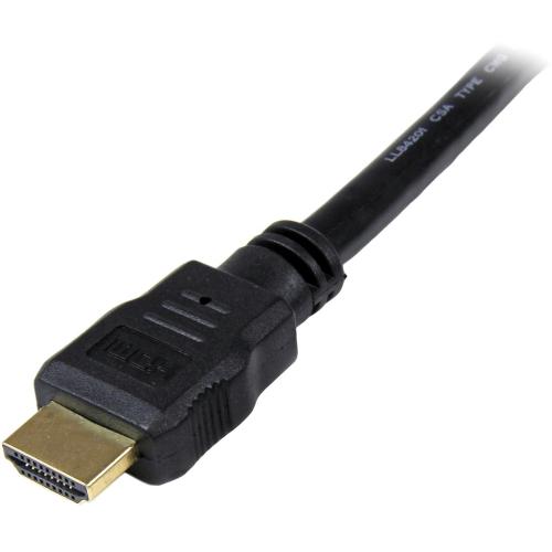 StarTech.com 16.4ft/5m HDMI Cable, 4K High Speed HDMI Cable With Ethernet, Ultra HD 4K 30Hz Video/HDMI 1.4 Cable, HDMI Monitor Cord, Black Alternate-Image2/500
