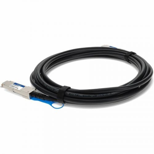 AddOn Cisco® QSFP H40G CU1M Compatible TAA Compliant 40GBase CU QSFP+ Direct Attach Cable (Passive Twinax, 1m) Alternate Image2/500