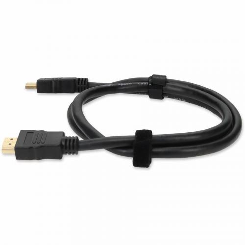 3ft HDMI 1.4 Male To HDMI 1.4 Male Black Cable Which Supports Ethernet Channel For Resolution Up To 4096x2160 (DCI 4K) Alternate-Image2/500