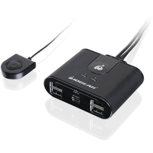 IOGEAR 2x4 USB 2.0 Peripheral Sharing Switch Alternate-Image2/500