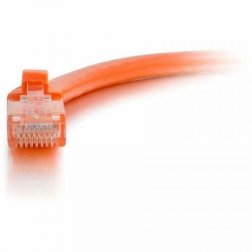 C2G 2ft Cat6 Ethernet Cable   Snagless Unshielded (UTP)   Orange Alternate-Image2/500