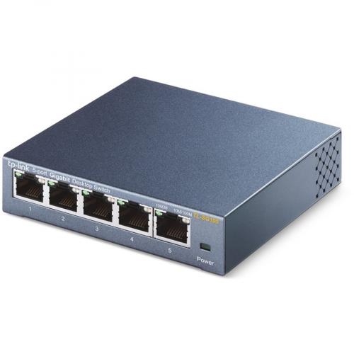 TP LINK TL SG105   5 Port Gigabit Unmanaged Ethernet Network Switch Alternate-Image2/500