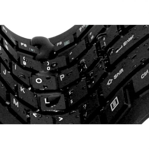 Adesso SlimTouch 232 Antimicrobial Waterproof Flex Keyboard (Full Size) Alternate-Image2/500