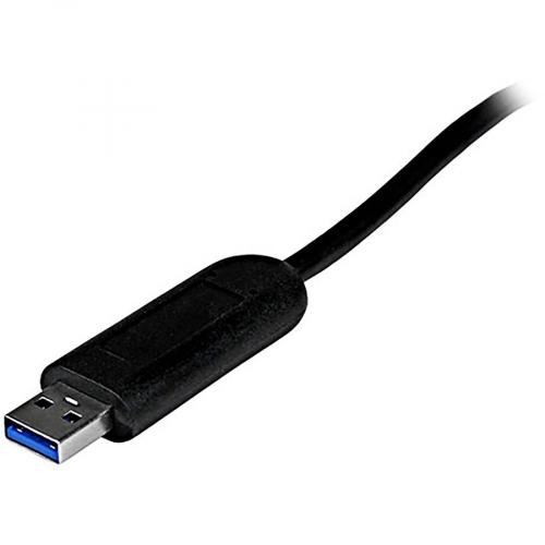 StarTech.com 4 Port Portable SuperSpeed USB 3.0 Hub With Built In Cable   5Gbps Alternate-Image2/500