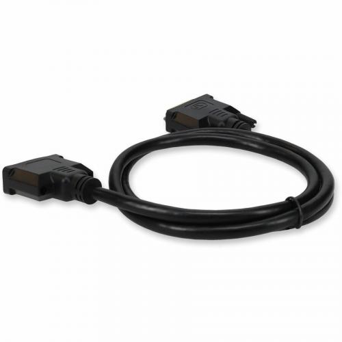 10ft DVI D Dual Link (24+1 Pin) Male To DVI D Dual Link (24+1 Pin) Male Black Cable For Resolution Up To 2560x1600 (WQXGA) Alternate-Image2/500