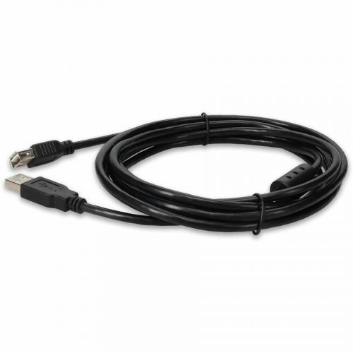 AddOn 10ft USB 2.0 (A) Male To Female Black Cable Alternate-Image2/500