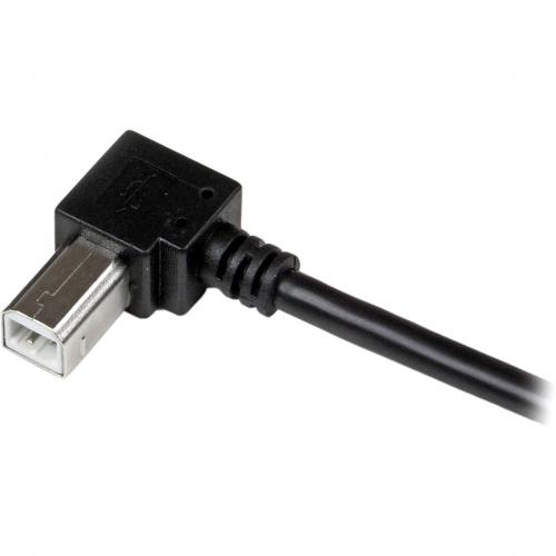 StarTech.com 3m USB 2.0 A To Right Angle B Cable   M/M Alternate-Image2/500