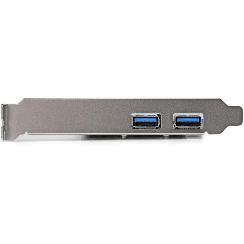 StarTech.com 2 Port PCI Express PCIe SuperSpeed USB 3.0 Controller Card W/ SATA Power   5Gbps Alternate-Image2/500