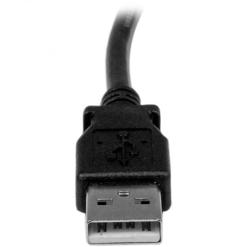 StarTech.com 2m USB 2.0 A To Right Angle B Cable   M/M Alternate-Image2/500