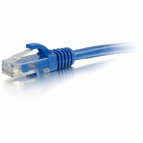 C2G 15ft Cat6a Snagless Unshielded (UTP) Ethernet Cable   Cat6a Network Patch Cable   Blue Alternate-Image2/500
