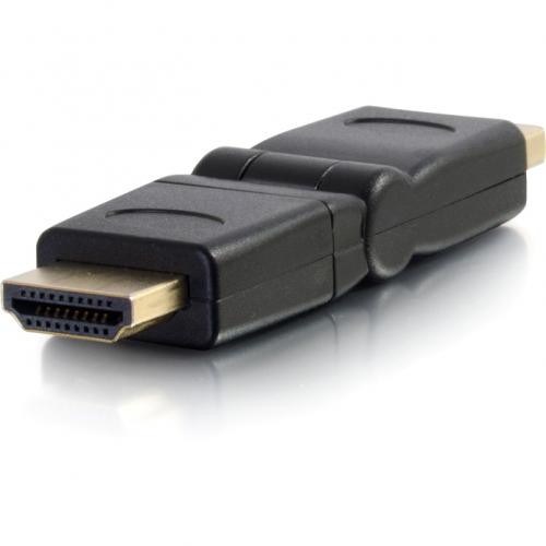 C2G 360&deg; Rotating HDMI Adapter   Male To Female Alternate-Image2/500