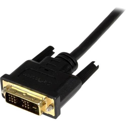 StarTech.com 6ft (2m) Micro HDMI To DVI Cable, Micro HDMI To DVI Adapter Cable, Micro HDMI Type D To DVI D Monitor/Display Converter Cord Alternate-Image2/500