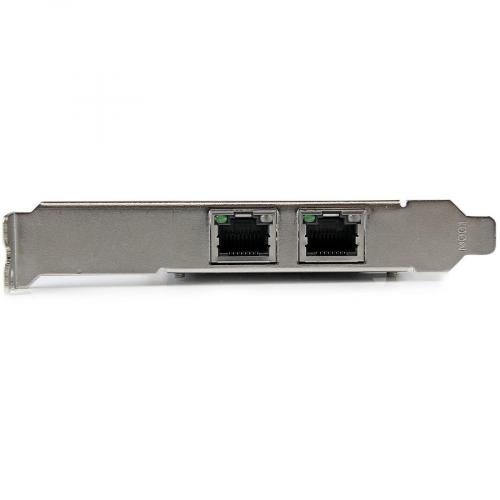 StarTech.com Dual Port PCI Express (PCIe X4) Gigabit Ethernet Server Adapter Network Card   Intel I350 NIC Alternate-Image2/500
