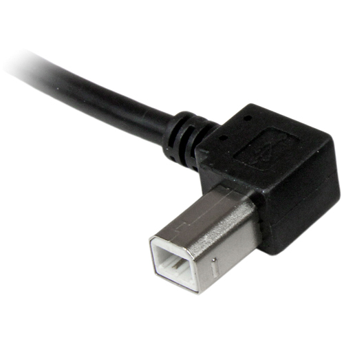 StarTech.com 1m USB 2.0 A To Left Angle B Cable   M/M Alternate-Image2/500