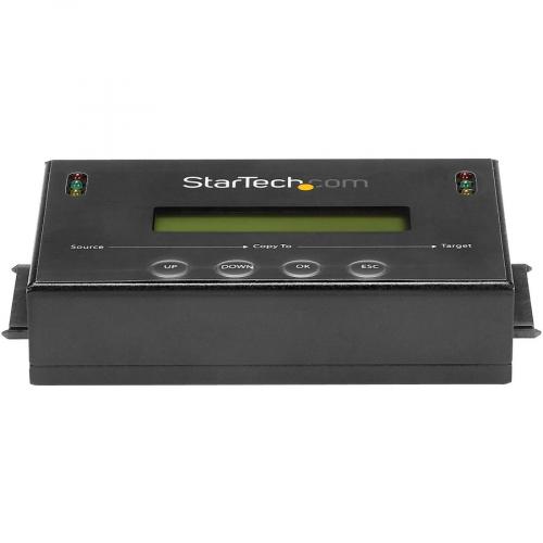 StarTech.com 1:1 Standalone Hard Drive Duplicator & Eraser, SATA HDD / SSD Disk Cloner / Copier / Wiper / Sanitizer, TAA Compliant Alternate-Image2/500