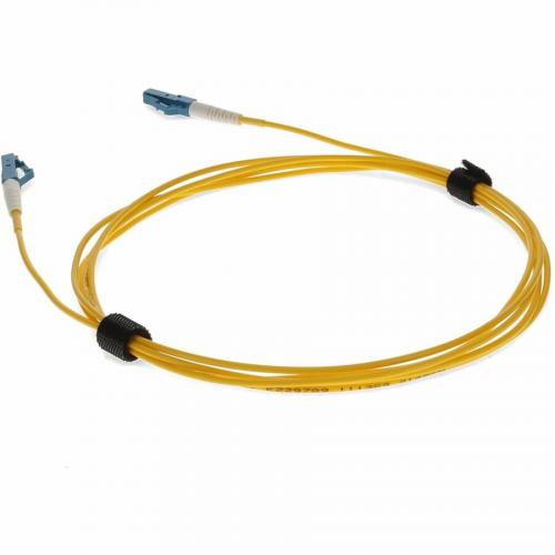 AddOn 3m LC (Male) To LC (Male) Yellow OS2 Simplex Fiber OFNR (Riser Rated) Patch Cable Alternate Image2/500