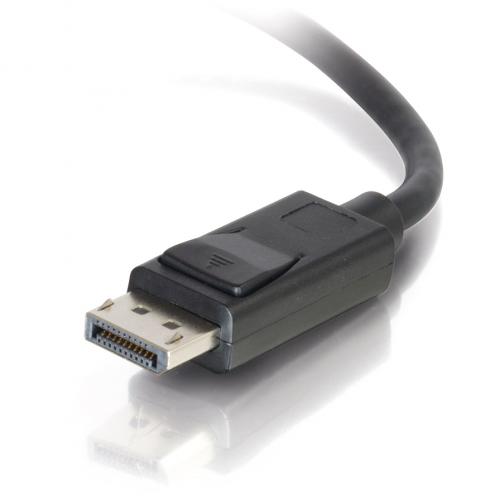 C2G 10ft 8K DisplayPort Cable With Latches   M/M Alternate-Image2/500