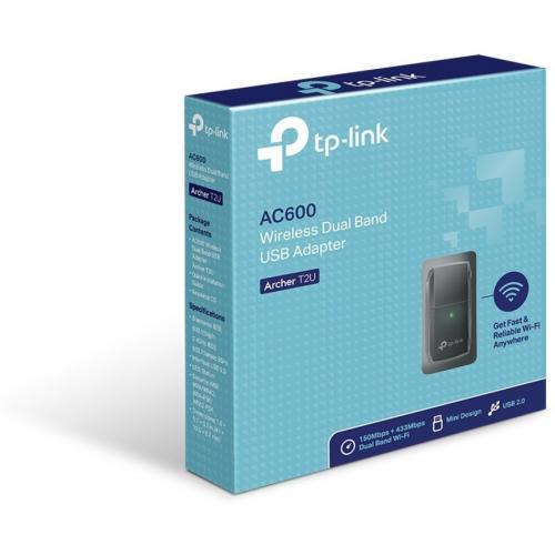 TP-LINK Archer T2U - 11AC USB WiFi Adapter - Dual Band 2.4G/5G AC600  Wireless Network Card - ARCHER T2U - Wireless Adapters 
