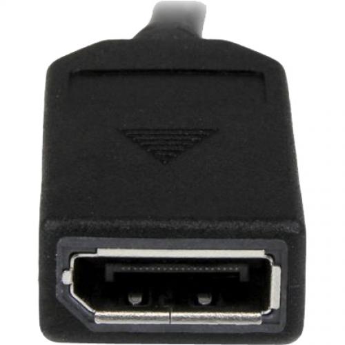 StarTech.com 8" DMS 59 To Dual DisplayPort Adapter Cable, 4K X 2K, DMS 59 Pin (M) To 2x DP 1.2 (F) Splitter Y Cable, LFH To 2x DP Monitors Alternate-Image2/500