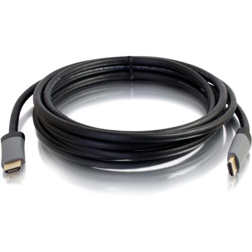 C2G 35ft 4K HDMI Cable With Ethernet   High Speed   In Wall CL 2 Rated Alternate-Image2/500