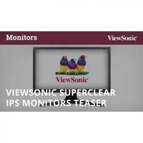 ViewSonic VP2456 24 Inch 1080p Premium IPS Monitor With Ultra Thin Bezels, Color Accuracy, Pantone Validated, HDMI, DisplayPort And USB C For Professional Home And Office Alternate-Image2/500