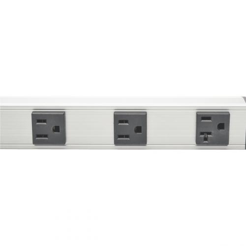 Tripp Lite By Eaton 12 Outlet Power Strip With Surge Protection, (10 15A & 2 20A), 15 Ft. (4.57 M) Cord, 1650 Joules, 36 In. Length Alternate-Image2/500