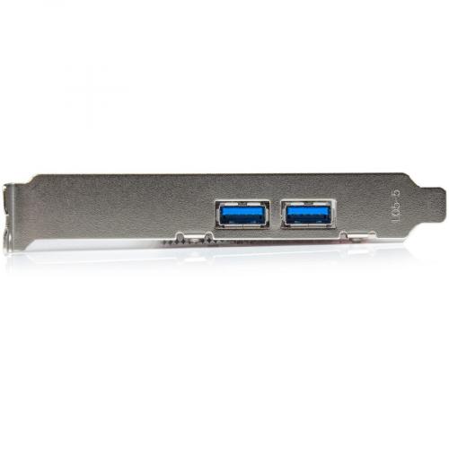 StarTech.com 4 Port PCI Express USB 3.0 Card   5Gbps   2 External & 2 Internal (IDC)   SATA Power Alternate-Image2/500