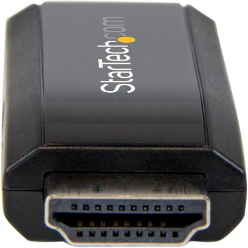 StarTech.com HDMI To VGA Converter With Audio   Compact Adapter   1920x1200 Alternate-Image2/500