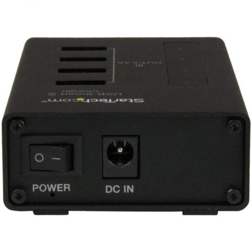 StarTech.com 4 Port Charging Station For USB Devices   48W/9.6A Alternate-Image2/500