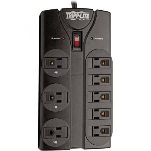Eaton Tripp Lite Series Protect It! 8 Outlet Surge Protector, 8 Ft. (2.43 M) Cord, 1440 Joules, Black Housing Alternate-Image2/500
