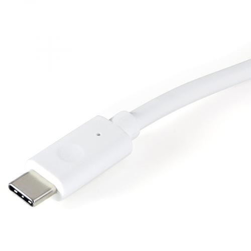 StarTech.com USB C To Gigabit Ethernet Adapter   Aluminum   Thunderbolt 3 Port Compatible   USB Type C Network Adapter Alternate-Image2/500