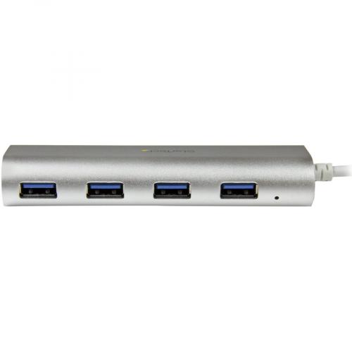 StarTech.com 4 Port USB Hub, USB A To 4x USB A Ports, USB 5Gbps, Bus Powered, Portable Laptop USB 3.0 Hub Alternate-Image2/500