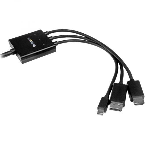 StarTech.com 2m 6 Ft HDMI, DisplayPort Or Mini DisplayPort To HDMI Converter Cable   HDMI, DP Or Mini DP To HDMI Adapter Alternate-Image2/500