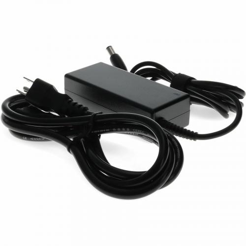 Dell 332 1831 Compatible 65W 19.5V At 3.34A Black 7.4 Mm X 5.0 Mm Laptop Power Adapter And Cable Alternate Image2/500