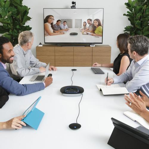 Logitech GROUP Video Conferencing System Plus Expansion Mics Alternate-Image2/500