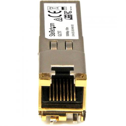 StarTech.com Cisco GLC T Compatible SFP Module   1000BASE T   1GE Gigabit Ethernet SFP SFP To RJ45 Cat6/Cat5e Transceiver   100m Alternate-Image2/500