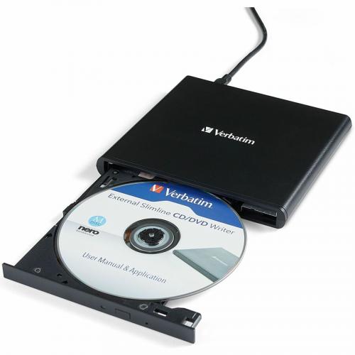 External Slimline CD/DVD Writer Alternate-Image2/500