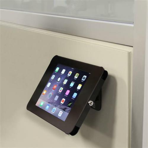 StarTech.com Secure Tablet Stand   Security Lock Protects Your Tablet From Theft And Tampering   Easy To Mount To A Desk / Table / Wall Or Directly To A VESA Compatible Monitor Mount   Supports IPad And Other 9.7" Tablets   Steel Construction   Th... Alternate-Image2/500