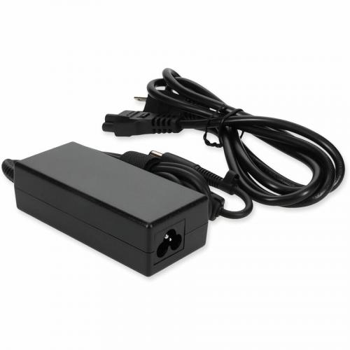 HP 693711 001 Compatible 65W 18.5V At 3.5A Black 7.4 Mm X 5.0 Mm Laptop Power Adapter And Cable Alternate-Image2/500