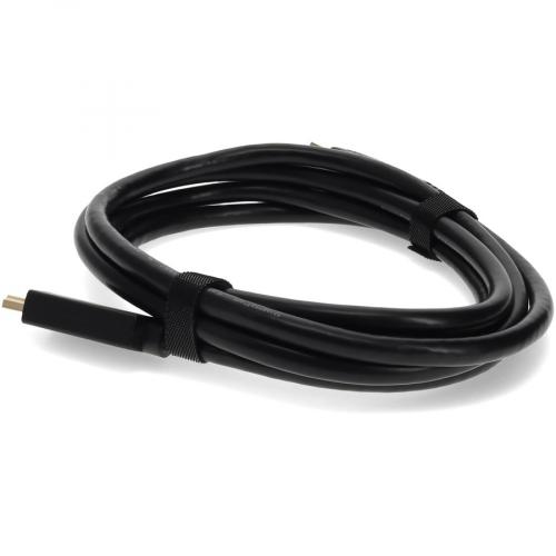 6ft DisplayPort Male To HDMI Male Black Cable Which Requires DP++ For Resolution Up To 2560x1600 (WQXGA) Alternate-Image2/500