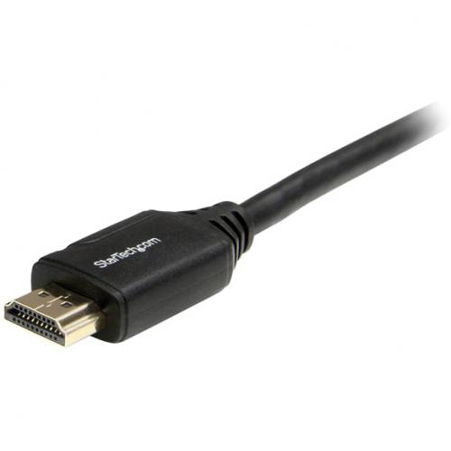 StarTech.com 3ft (1m) Premium Certified HDMI 2.0 Cable With Ethernet, High Speed Ultra HD 4K 60Hz HDMI Cable HDR10, UHD HDMI Monitor Cord Alternate-Image2/500